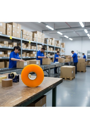 Büyük Rulo 45mm X 925m Makine Bandı Paketleme Bandı M3 1