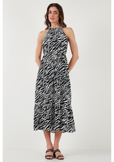 Sd Luxury Bayan Elbise 6784283 Zebra-siyah Zebra-siyah Çok Renkli