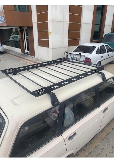 İnoltrare Oluklu Araçlar İçin Tavan Sepet Bagaj 4 Ayak Demonte