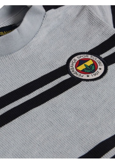 Fenerbahçe Bebek 6 Renk Logolu 2li Takım Mavı
