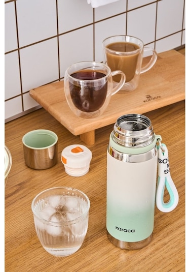 Karaca İnoxis Çelik Sızdırmaz Termos 550 Ml Mint