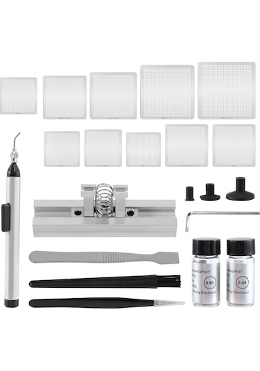 Bga Reballing Doğrudan Isı Şablonları Lehim Kiti Smt Yeniden İşleme Onarımı İçin