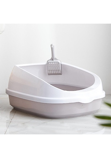 Suntek 16 Inç Üstü Açık Kedi Çöp Kutusu Kürekli Kediler Sistemi