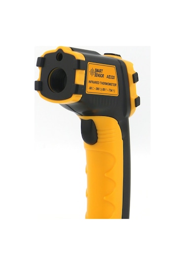 Xindoker Endüstriyel El Tipi Kızılötesi Sıcaklık Ölçer -50 390 C, Dokunmadan Hızlı Ölçüm, 12:1 Mesafe-oran, 500ms Yanıt Süresi, Pil Dahil Değil Ae320