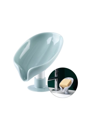 Vantuzlu Katı Sabunluk Tutacağı Tutma Rafı, Su Giderli, Karma