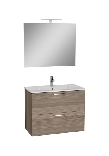 Vitra Mia 75101 Banyo Dolabı Seti, Çekmeceli, 80 Cm, Cordoba Cordoba