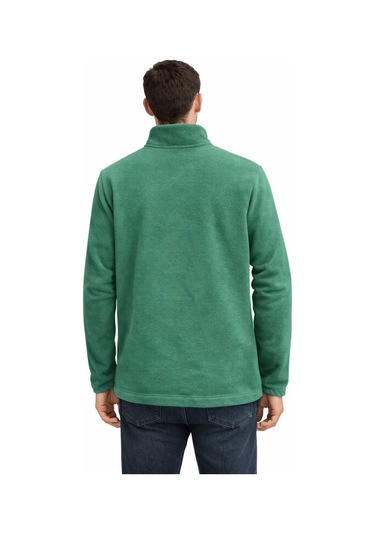 Mekaizen Unisex Polar Ceket Fermuarlı, 3 Cepli Ve Sıcak Tutar Yeşil