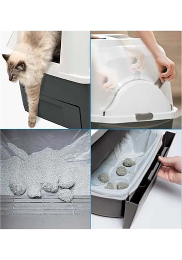 Catit 50685 Smartsift Otomatik Kedi Tuvaleti 66 x 48 x 63 CM