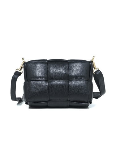 Çapraz Çanta Kadın Soleıl M Piumelli Milano Bag D28 Black Siyah