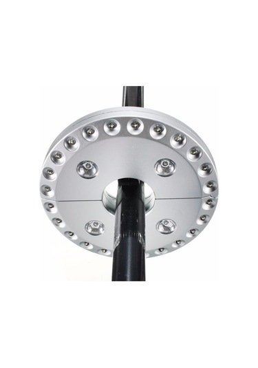 Beyaz Bahçe Şemsiyesi Işığı, 28 Led Işıklı Şemsiye Şemsiye Işığı, Bağımsız Veya Asılı Işık, Işığı Ayarlamak İçin 3 Geçiş Modu Diğer