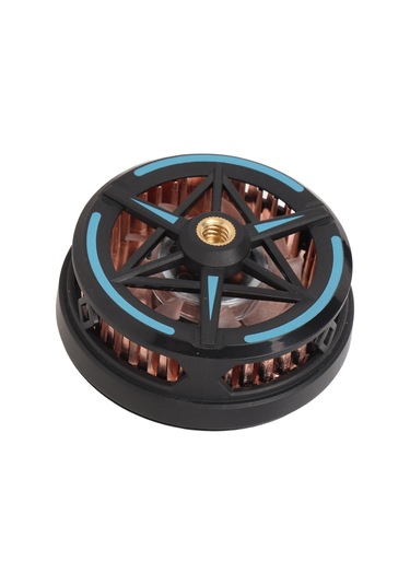 Mufunye S6 Telefon Soğutucu: Magsafe Manyetik, Yarıiletken Soğutma Teknolojisi, 5500 Rpm Turbin Fan, Akıllı Sıcaklık Kontrolü - Siyah