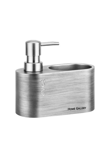 Elan Gallery Mutfak İçin Bulaşık Deterjanı Dispanseri, 180 Ml 430856363 Gri