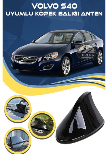 Volvo S40 Uyumlu Oto Balık Sırtı Anten Elektrikli Köpekbalığı Balina Tavan Anten