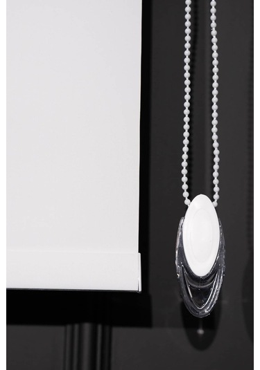 Venassa Beyaz Blackout Stor Perde Güneş Geçirmez Perde Zebra