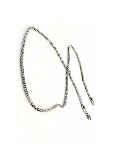 Kare Küp Model Çelik Erkek Kolye&bileklik Set ... Gümüş