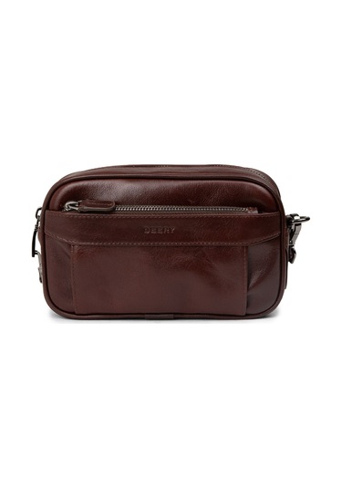 Deery Hakiki Deri Bordo Erkek Portföy Çantası - 08408mbrdy01 Bordo