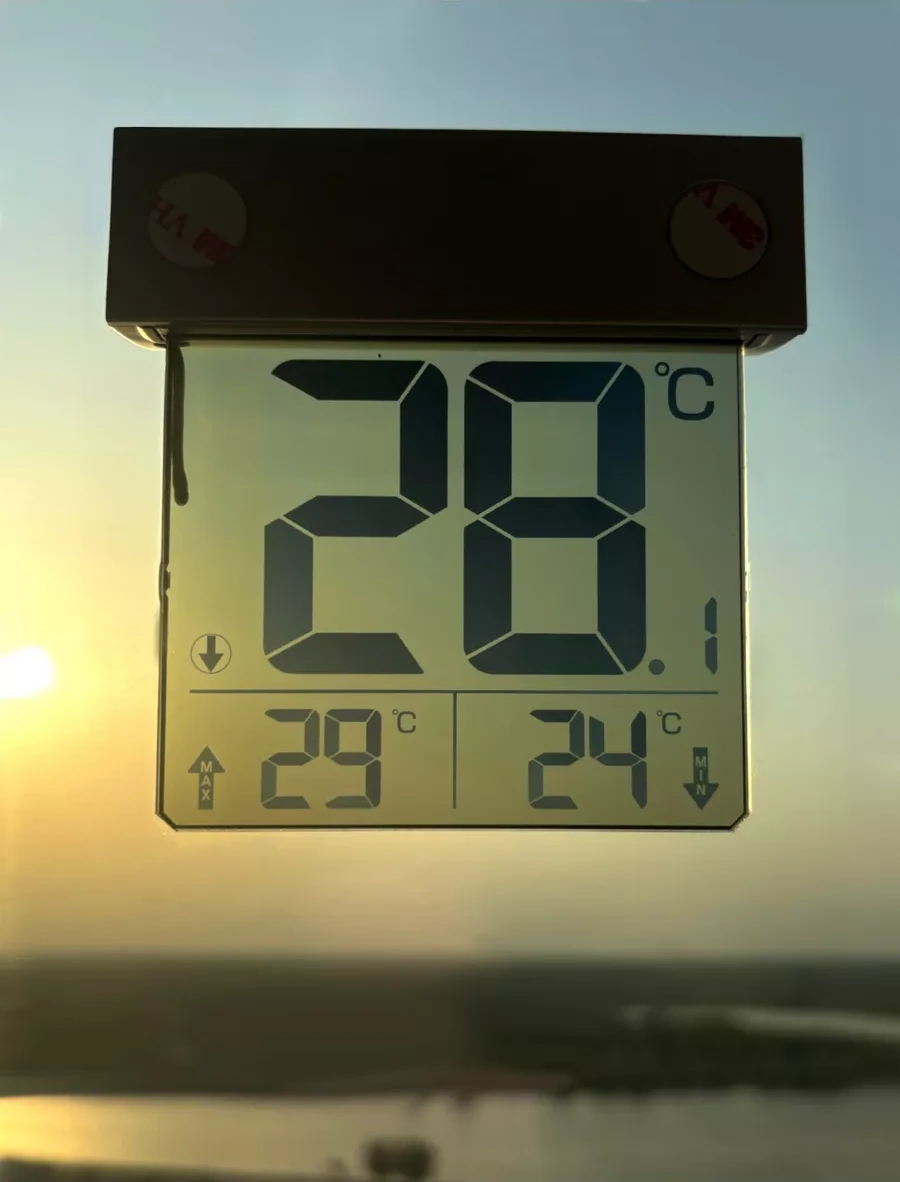 Tiamo Home Cırt Cırtlı Dijital Pencere Tipi Termometre 225993818