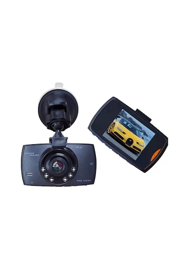 Youtek Araç Dvr Kamerası 1080p Full Hd - 2.7" Ekran, 120 Geniş Açı, Gece Görüşü, Döngü Kayıt, Park Modu