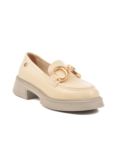 Pierre Cardin Krem Kadın Casual Ayakkabı Pc-52650 Z Krem