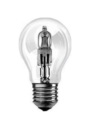 Halojen Normal Şeffaf Ampul E27 Duy 72 - 100 Watt Lamba Sarı Işık 1 Adet-100 Watt