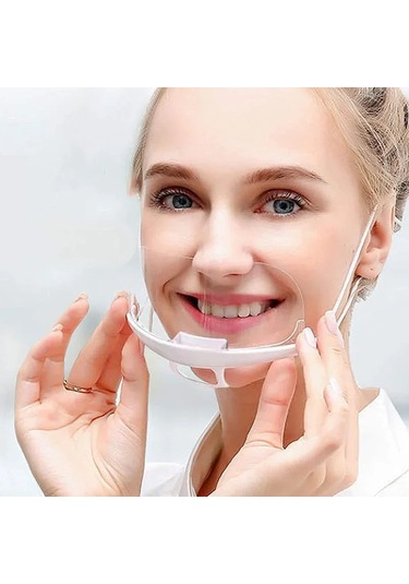 Mutfak Hijyenik Güvenlik Maskesi Hijyenik Plastik Maske Koruma