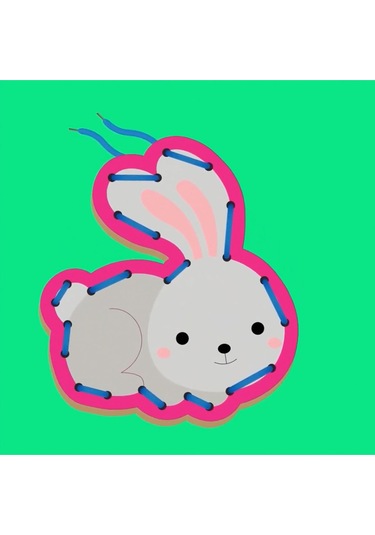 Calimera Toys İnce Motor Gelişimi Oyunu Hayvanlar Model 2