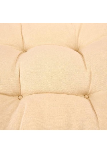 Evidea Soft Maia Sandalye Minderi - Bej - 40x40 Cm Bej