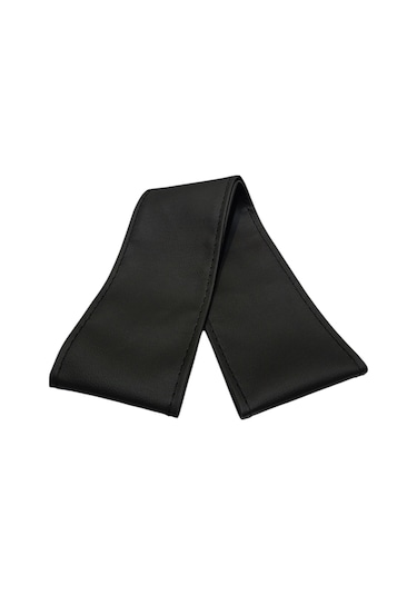 Seat İbiza 1993-2002 Uyumlu Direksiyon Kılıfı Dikmeli Siyah Deri / Siyah Dikişli