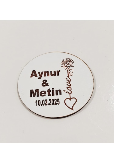 40 Adet Nikah Magneti 008
