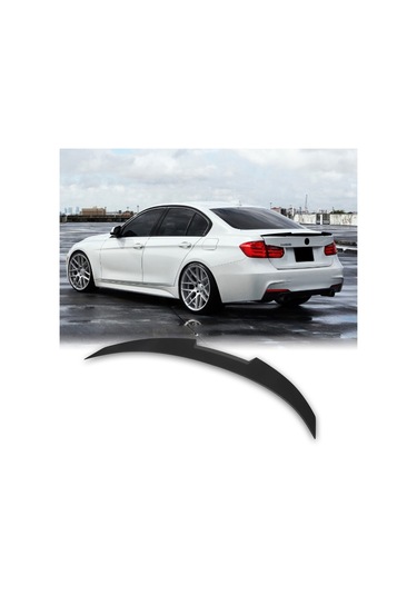 Bmw F30 2012-2018 Plastik Boyasız Yarasa M4 Spoyler