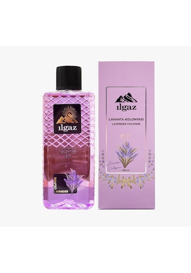 Ilgaz Elegance Series Lavanta 80 Derece Eau De Cologne Kolonyası 400 ML