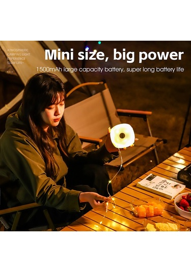 West Bıkıng Yp0701425 Kamp Led Çadır Işık Açık Kamp Alanı Atmosfer Gölgelik Işık - Sıcak Işık