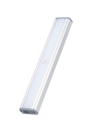 Fortunelane 30 Led Manyetik Şarjlı Akıllı Işık Şeridi, Hareket Sensörü, 120 Derece, Beyaz, 2 Adet Beyaz