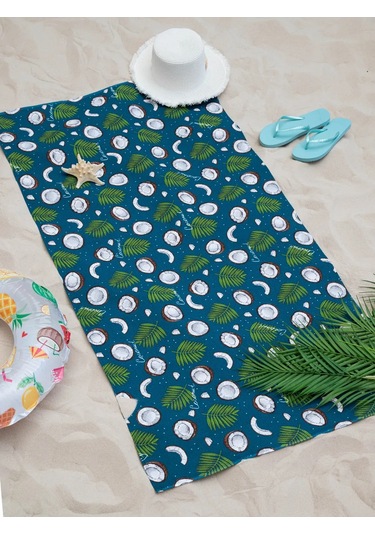 Arstex Plaj Havlusu Gofret 75x150 Cm 216384292 Yeşil