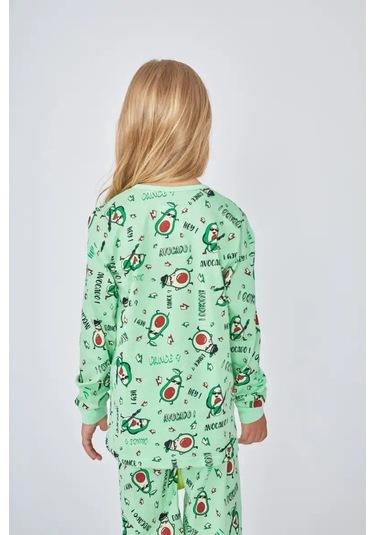 Novomoskovskij Trikotaz Kız Çocukları, Gençler Ve Küçük Çocuklar İçin Pi Jamayı Evde Giyilen Bir Pijama Takımı Olarak T Mavi