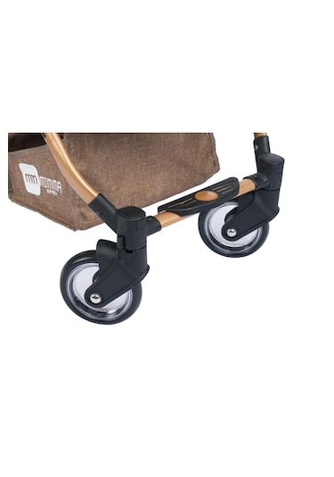 Mimma Baby Drone Kabin Bebek Arabası Gold Kahve