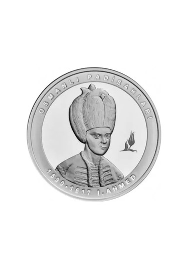 Agakulche 1. Ahmed Osmanlı Gümüş Sikke Coin