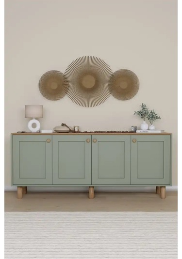 Bohem Serisi Natura Konsol - Yeşil Yeşil