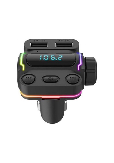 P7 Pd20w Qc3.0 Çift Hızlı Şarj Araba Mp3 Çalar Fm Verici Renk Kutusu