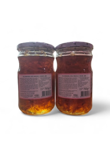 Rosense Gül Reçeli 750 Gr 2'li Ürün
