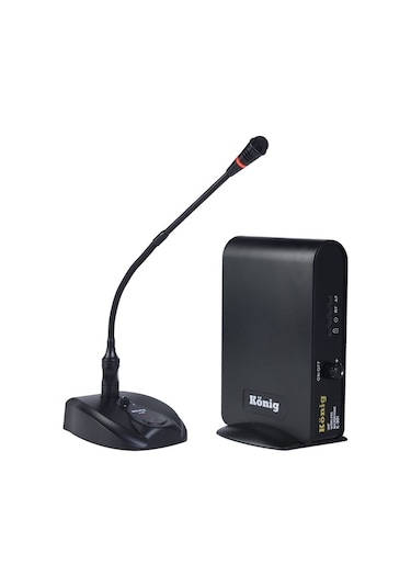 König Uhf Kablosuz Masa Mikrofonu K-301 M
