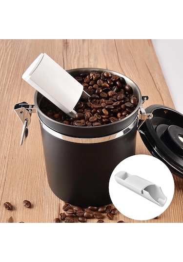 Suntek Kahve Kaşığı Yemek Pişirme Aracı Mutfak Aksesuarları Beyaz