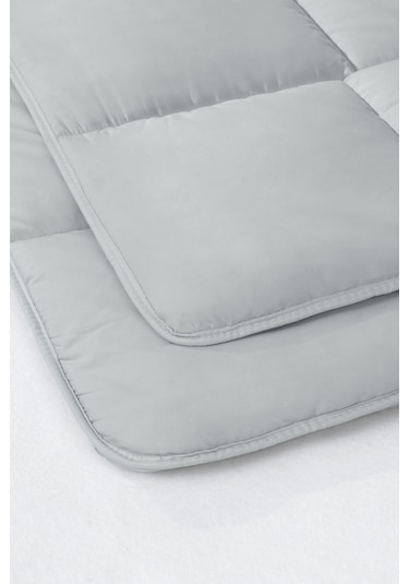 Yataş Bedding Macaron Çift Kişilik Yorgan - Yastık Set - Gri