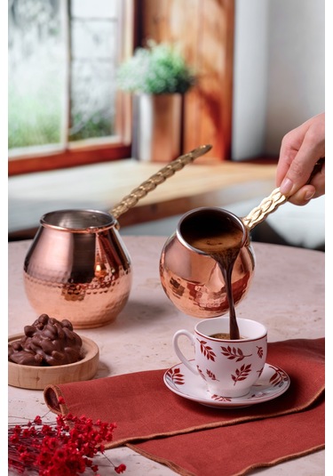 Emsan Göbeklitepe Bakır Cezve 10 Cm