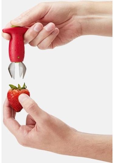 Chef'n Gem Çilek Sapı Koparma Aparatı