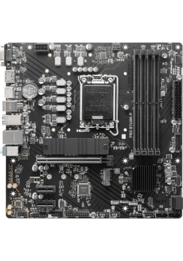 MSI Pro B760M-P Intel B760 6800 MHz (OC) DDR5 Soket 1700 mATX Anakart