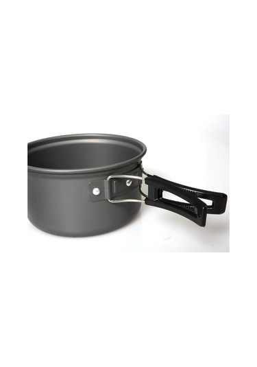 Kamp Yürüyüş Piknik Tencere Tencere + Tava + Kase Vb. Ile 1-2 Kişilik Pişirme Seti