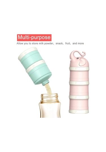 Shineyee Bebek Süt Tozu Saklama Kabı - Büyük Kapasiteli, Taşınabilir Ve Pratik