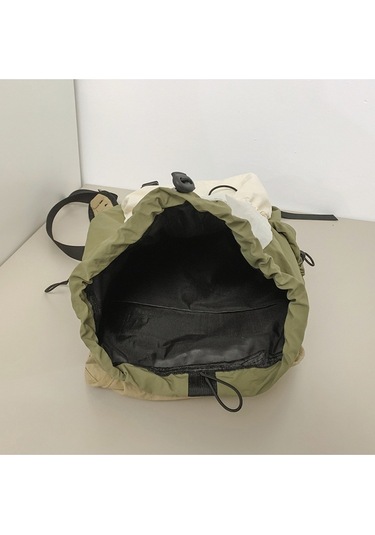 Lyon Açık Dağcılık Sırt Çantası Hafif Seyahat Sporları Günlük Sırt Çantası - Haki Haki