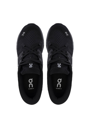 On Erkek Tekstil Sneakers & Spor Ayakkabı Cloud X 4 Black/eclıpse Lacivert